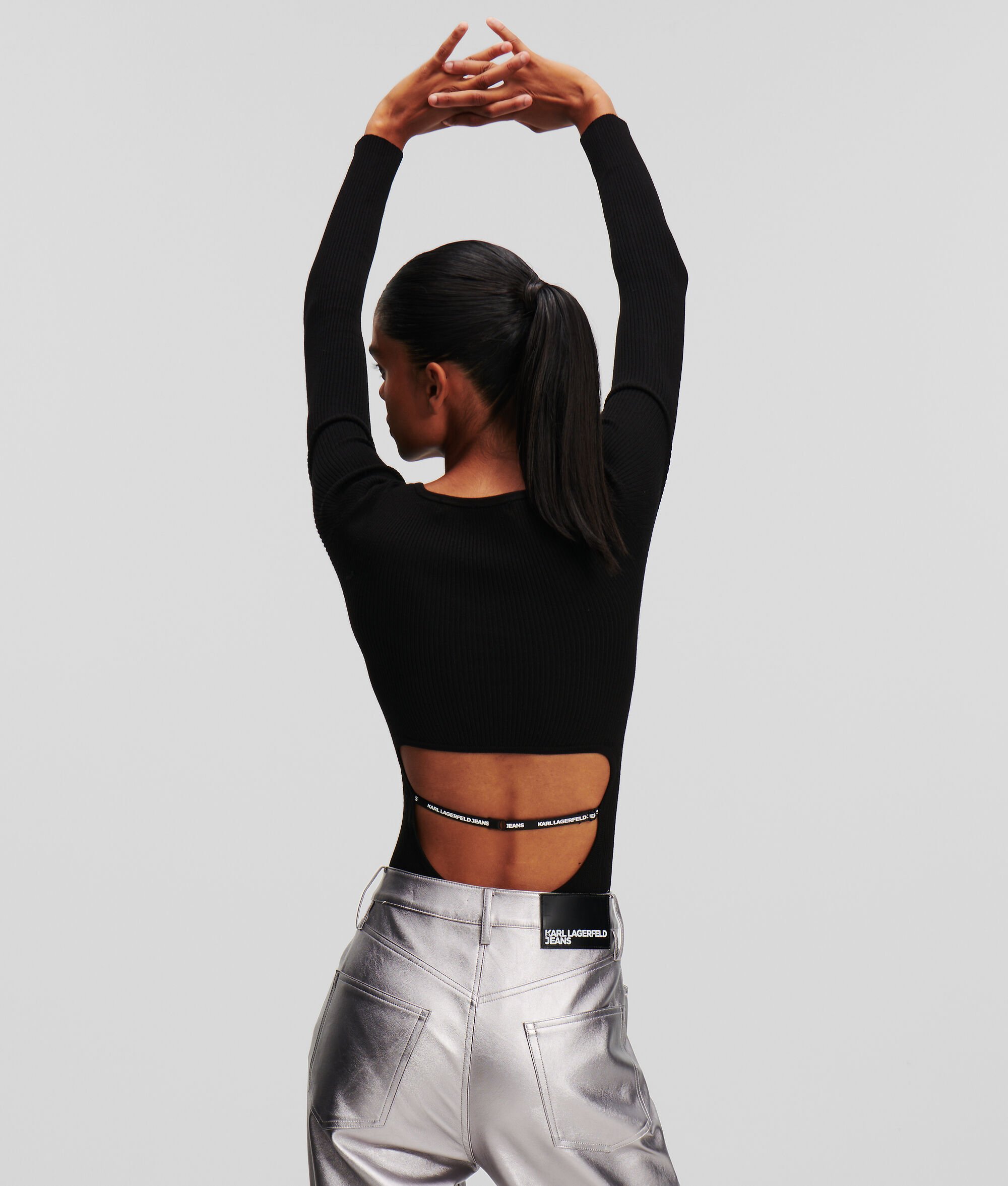 (image for) Effortless KLJ CUT-OUT BACK BODYSUIT